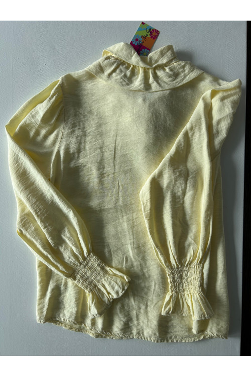 CAMISA CUELLO AMARILLA