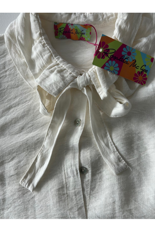 CAMISA CUELLO BLANCA