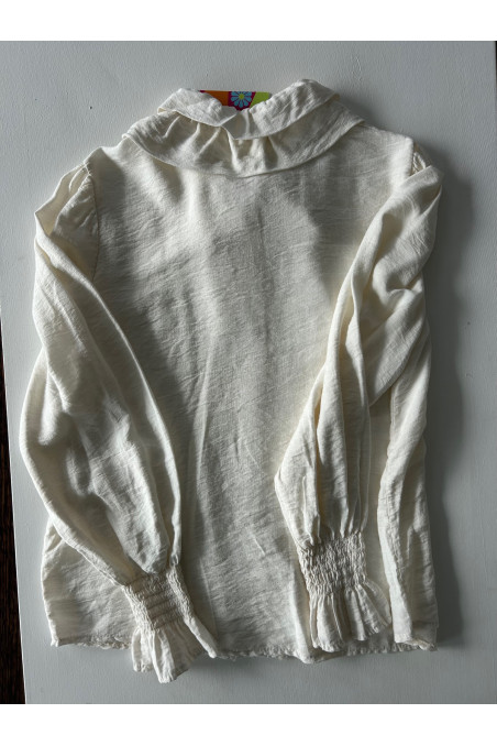 CAMISA CUELLO BLANCA