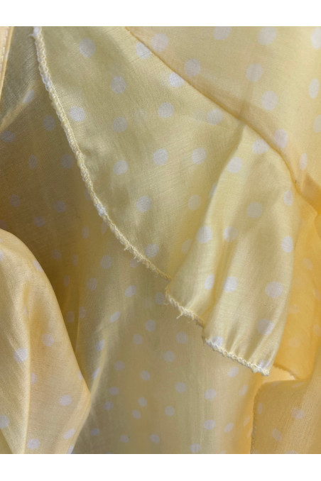 CAMISA LUNARES AMARILLA