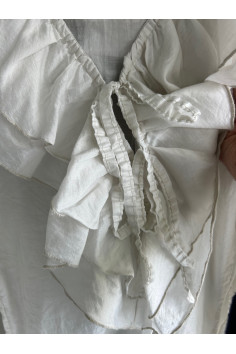 CAMISA VOLANTES BLANCA 2