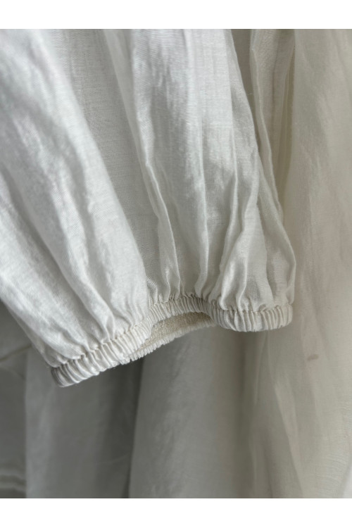 CAMISA VOLANTES BLANCA