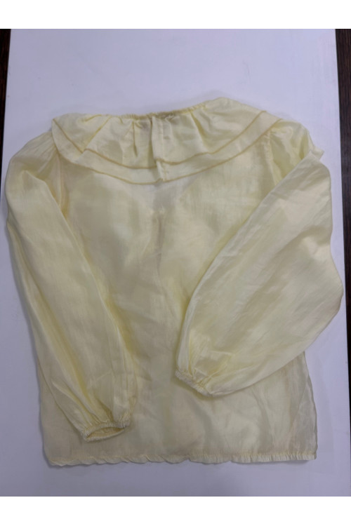 CAMISA VOLANTES AMARILLA