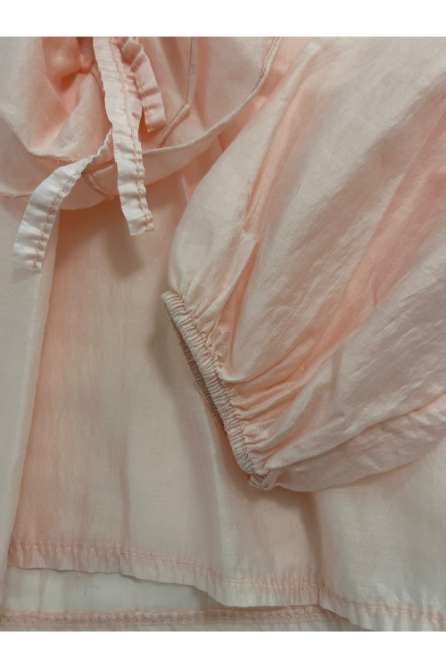 CAMISA VOLANTES ROSA