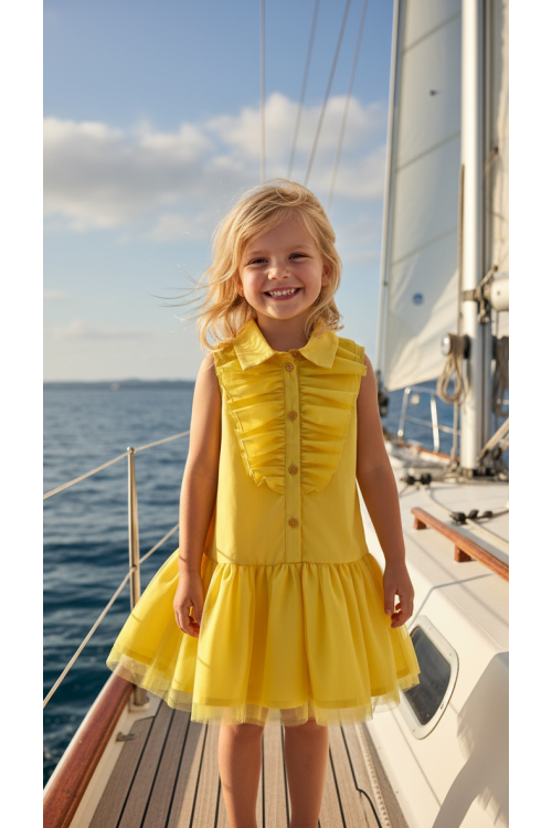 VESTIDO CASSIA AMARILLO