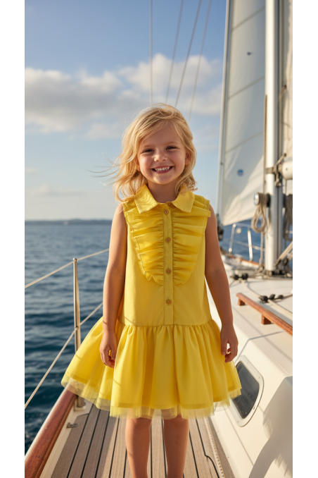 VESTIDO CASSIA AMARILLO