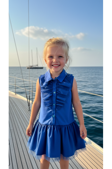 VESTIDO CASSIA AZULÓN