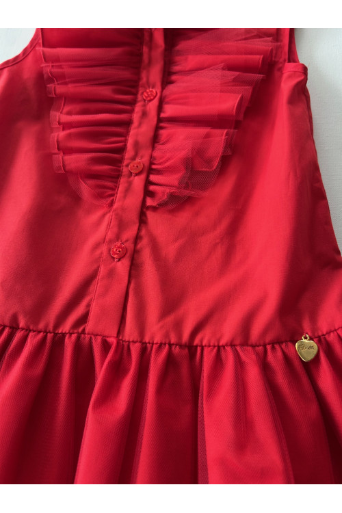 VESTIDO CASSIA ROJO