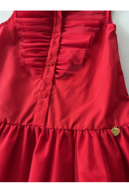 VESTIDO CASSIA ROJO