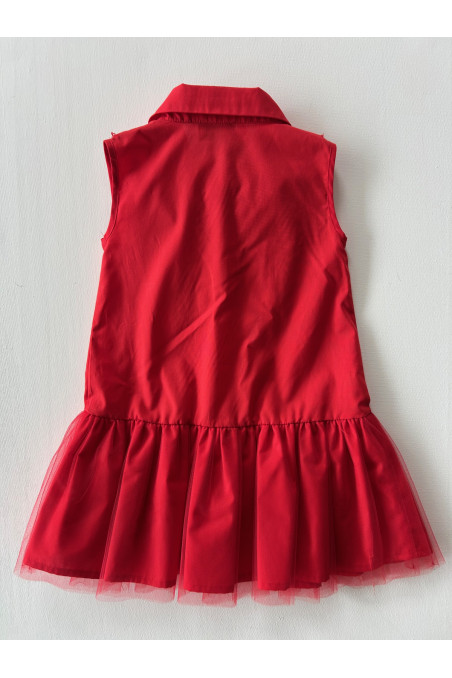 VESTIDO CASSIA ROJO