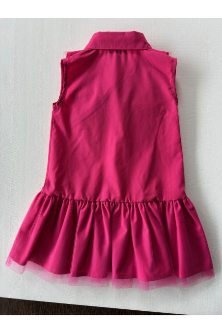 VESTIDO CASSIA FUCSIA
