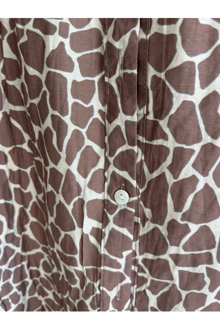 VESTIDO HUELLA TOSTADO