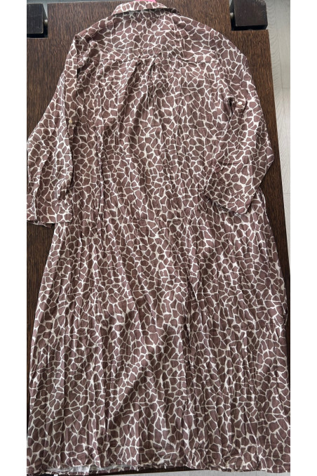 VESTIDO HUELLA TOSTADO