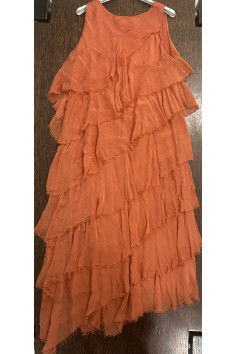 VESTIDO CAPAS NARANJA 2