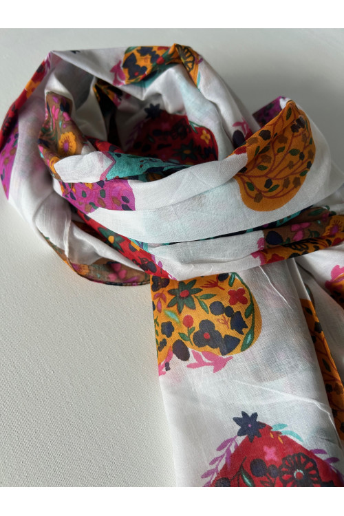 CHAL BLANCO CORAZONES