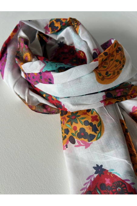 CHAL BLANCO CORAZONES