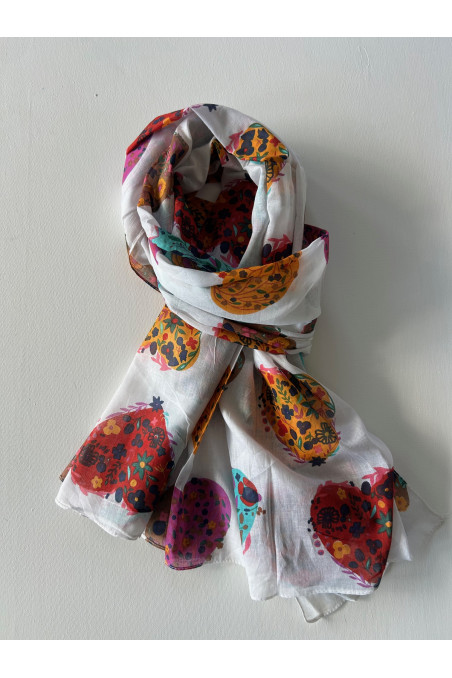 CHAL BLANCO CORAZONES