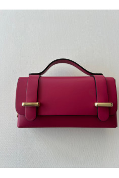 BOLSITO PIEL FUCSIA