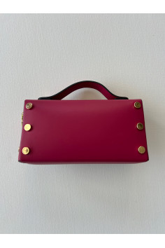 BOLSITO PIEL FUCSIA 2