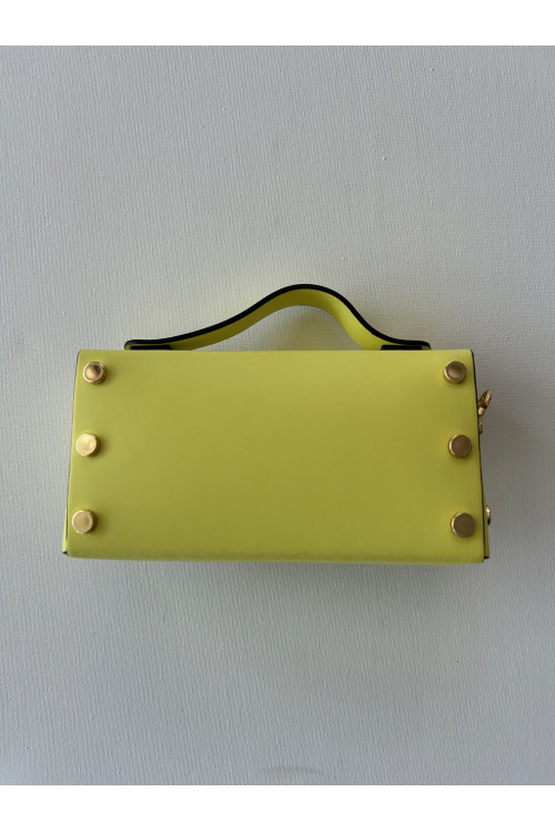 BOLSITO PIEL AMARILLO