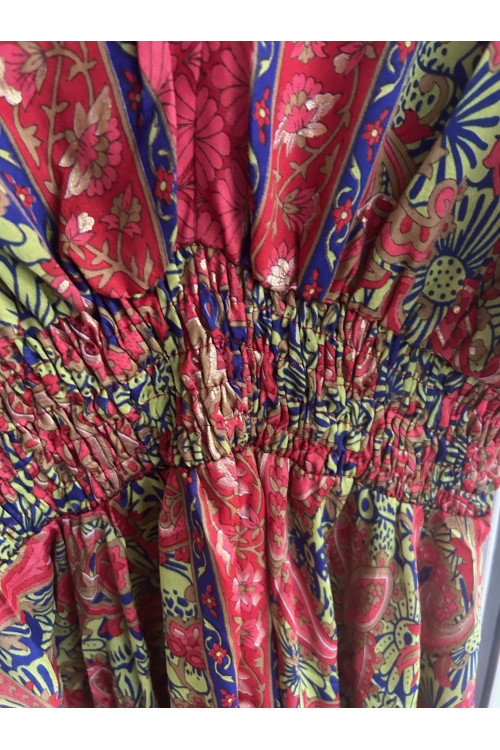 VESTIDO CACHEMIR MULTICOLOR