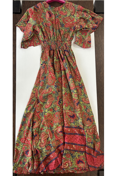 VESTIDO CACHEMIR MULTICOLOR