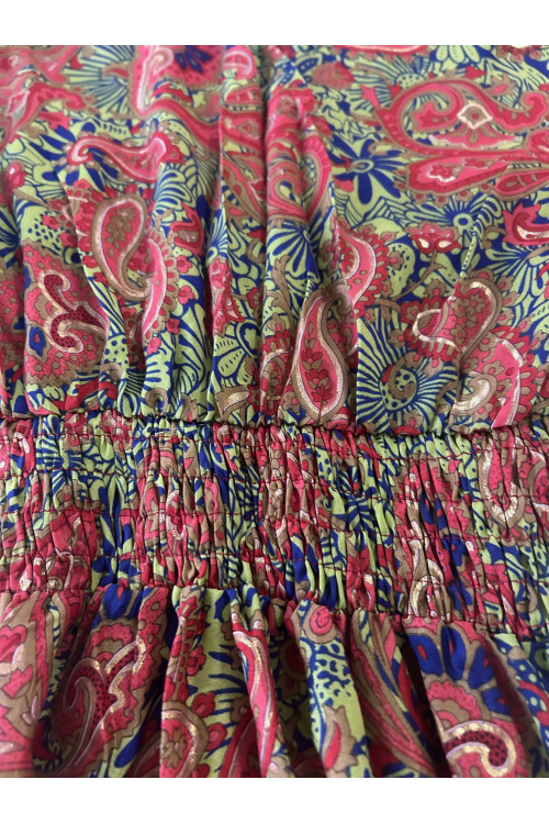 VESTIDO CACHEMIR MULTICOLOR