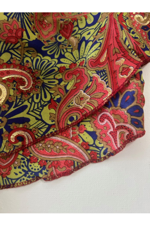 VESTIDO CACHEMIR MULTICOLOR