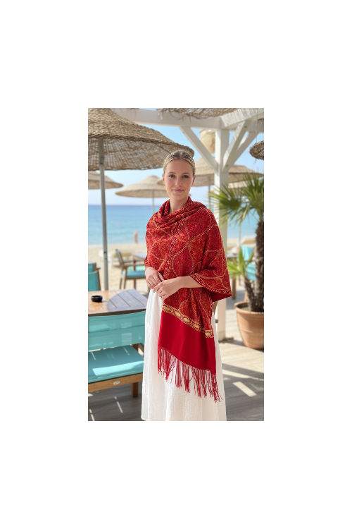 CHALECO ÉTNICO FLECOS