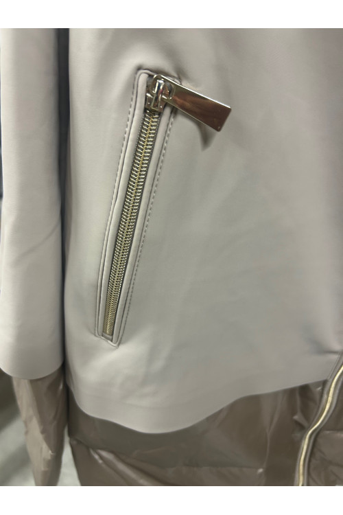 IMPERMEABLE ACOLCHADO HUESO