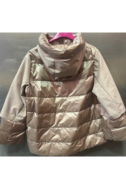 IMPERMEABLE ACOLCHADO HUESO