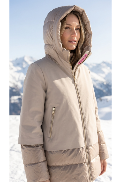 IMPERMEABLE ACOLCHADO HUESO