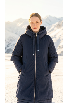 IMPERMEABLE ACOLCHADO MARINO