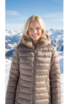 PARKA ACOLCHADA CAPUCHA...