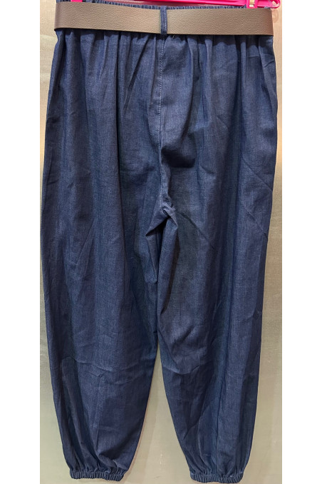 PANTALÓN ANCHO VAQUERO