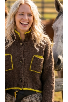 JERSEY MARRON/AMARILLO