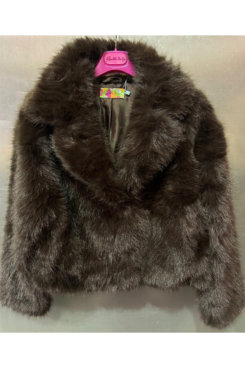 CHAQUETA PELO MARRÓN