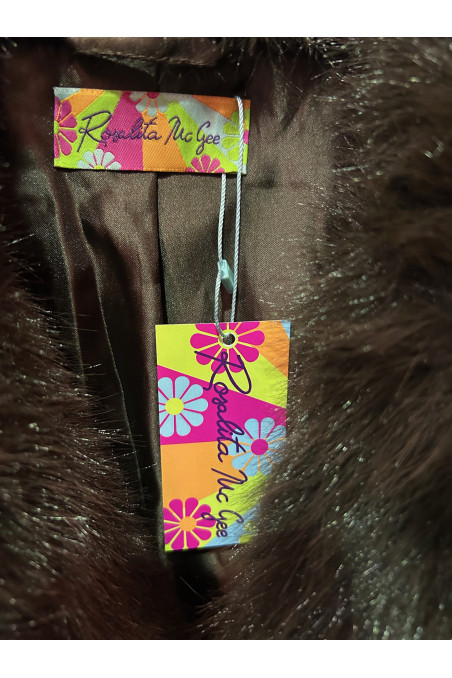 CHAQUETA PELO MARRÓN