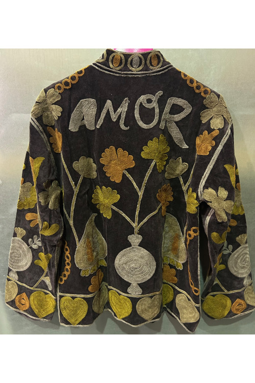 CHAQUETA AMOR MARRÓN