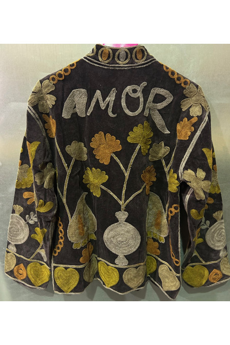 CHAQUETA AMOR MARRÓN
