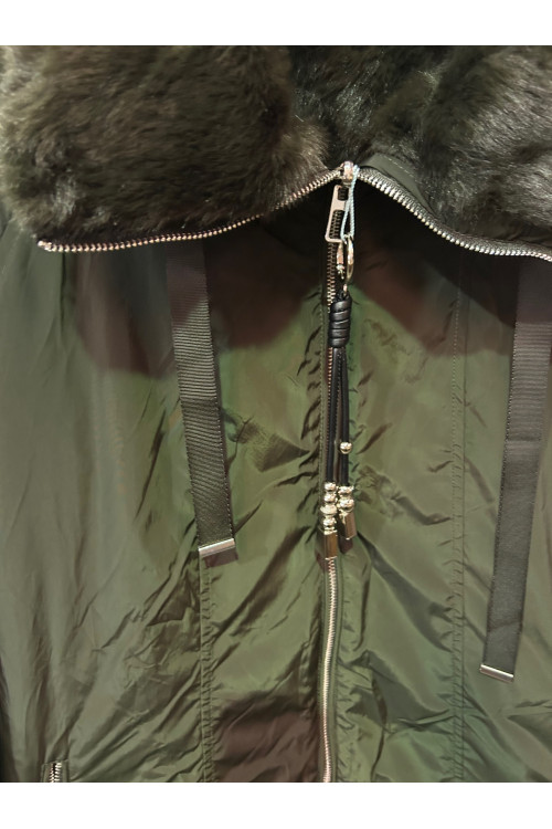 ANORAK REVERSIBLE PELO KAKI