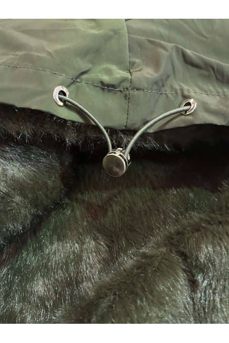 ANORAK REVERSIBLE PELO KAKI