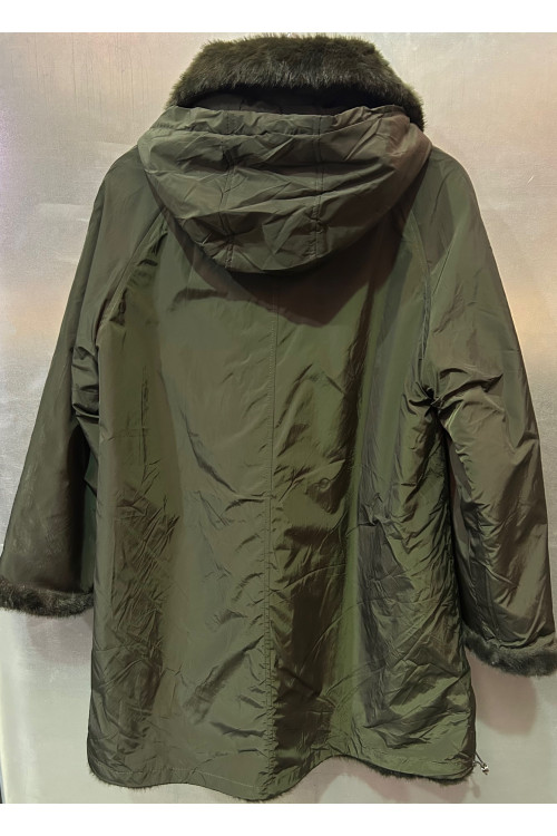 ANORAK REVERSIBLE PELO KAKI