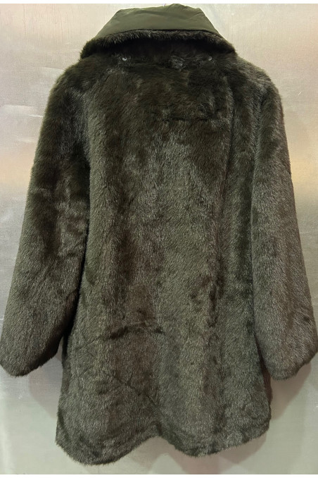 ANORAK REVERSIBLE PELO KAKI