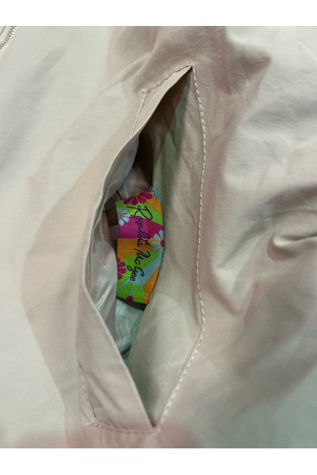 PARKA REVERSIBLE BEIGE PELO